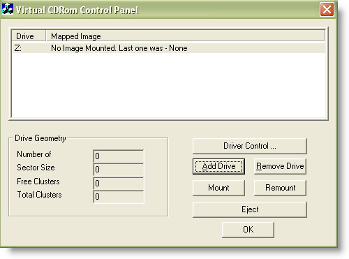 ISO Drive Mapping